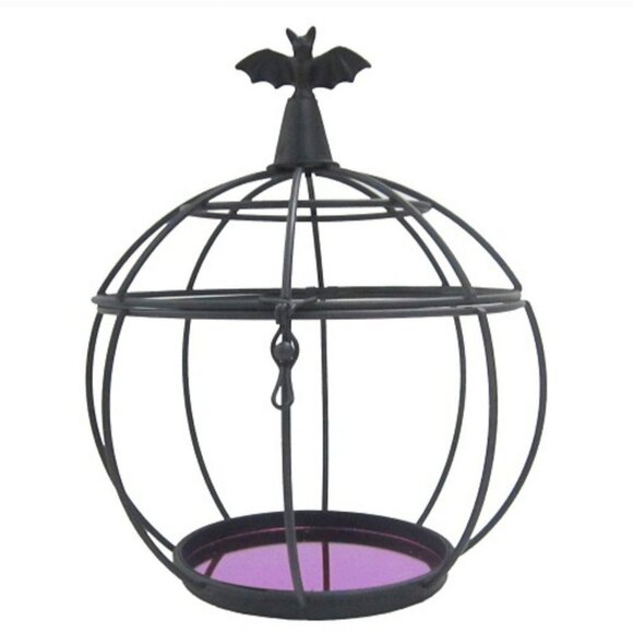 Bat Bird Cage Target Hyde And Eek Halloween 2018 NWT HTF Mirror Hinge Works - Picture 7 of 7